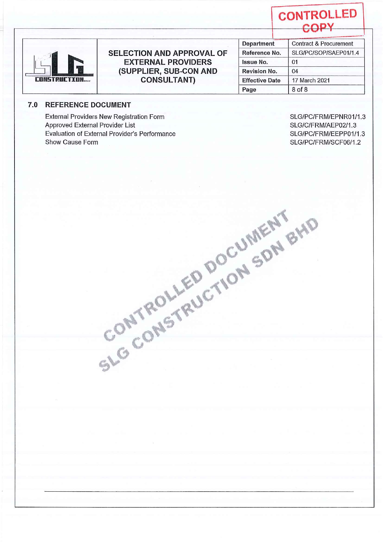 SLG-PRO-SOP Page 8